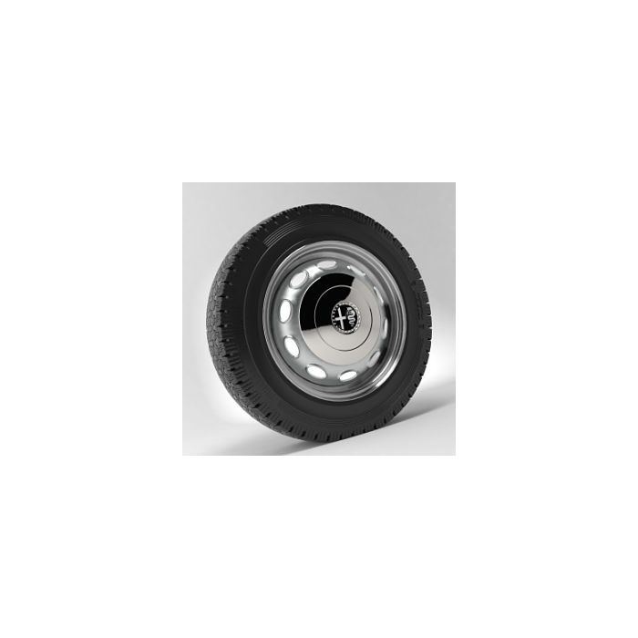 RB1-257 Borrani Bimetal Bolt on Wheel 4.5"x15"
