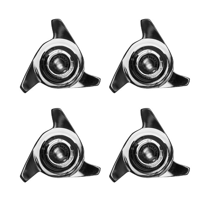 Borrani Set of 4 Spinners 42mm 3 Ear