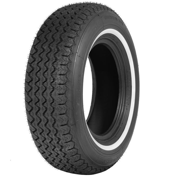 235/70R15 Whitewall Tyres - Classic Michelin XVS | Ruote Borrani