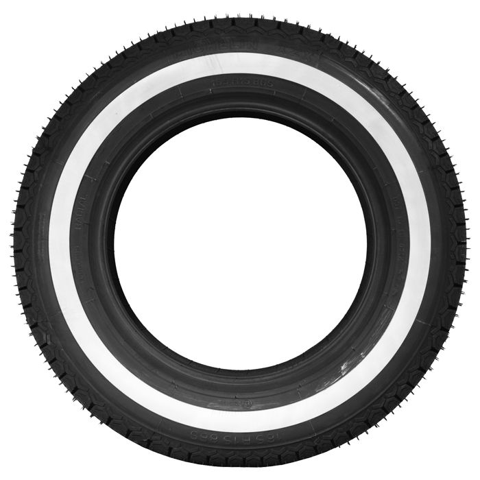 165 SR15 Michelin XZX Whitewall | Ruote Borrani
