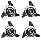 Borrani Set of 4 Spinners 42mm 3 Ear