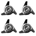 Borrani Set of 4 Spinners 52mm 3 Ear