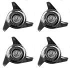 Ferrari Set of 4 Spinners 42mm 3 Ear