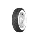 Fiat 500 white wall tyre & wheel