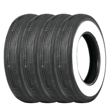 Set of 4 off 8.20 x15 General Whitewall