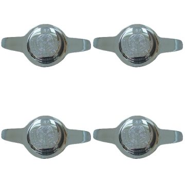 Borrani Set of 4 Vintage Spinners 42mm 2 ear