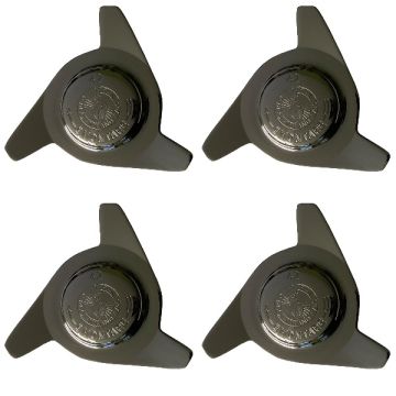 Borrani Set of 4 Vintage Spinners 42mm 3 Ear