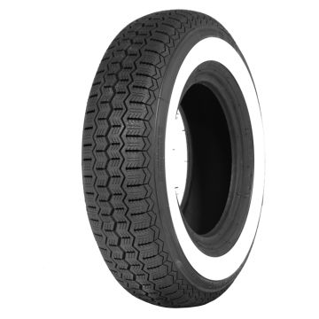 6.40 x 13 Michelin ZX Whitewall