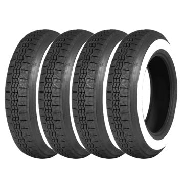 Set of 4 off 165 R400 Michelin X Whitewall