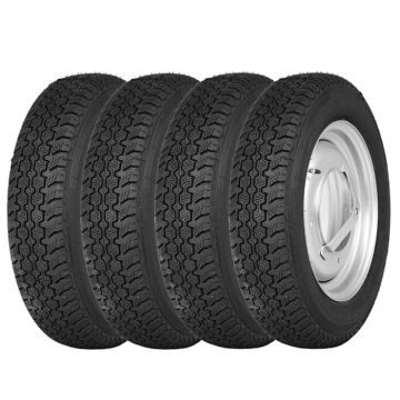 Set of 4 off Fiat 500 wheels & Tyres