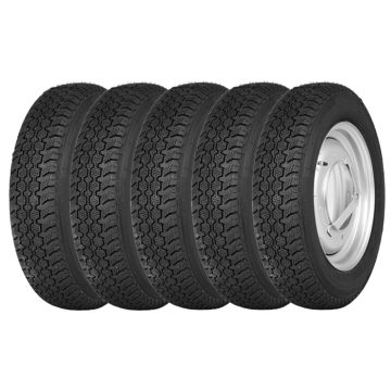 Set of 5 off New Fiat 500 wheels & Tyres
