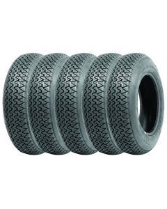 Set of 5 180HR15 Michelin XAS