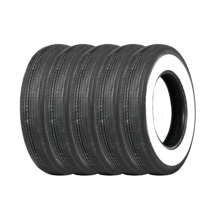 6.70x15 General Whitewall