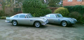 A Brace of Aston Martin DB5s Aston Martin DB5 Clasic Tires