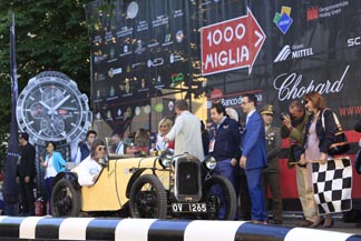 Austin 7 at the Mille Milgia