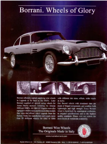 Aston Martin DB5 Tires