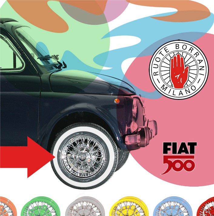 500 Fiat Wheel