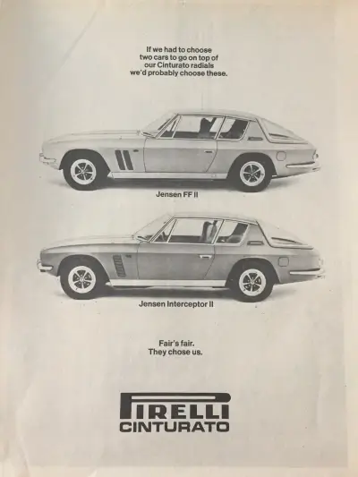 PIRELLI CINTURATO CN12 Tyres - Jensen Interceptor
