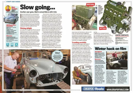 145 HR 14 CA67 Morris Minor Practical Classics CA67 Article