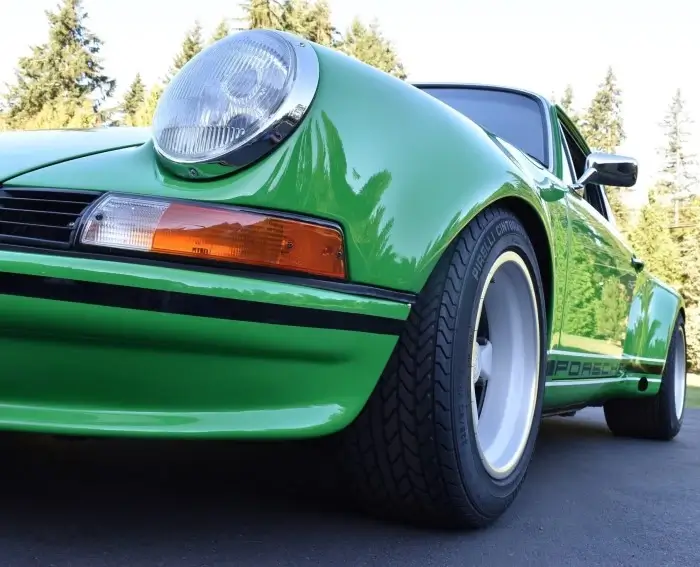Click to enlarge Porshe 911 on 225/50 VR 15 PIRELLI CINTURATO P7 front and 285/40 VR 15 PIRELLI CINTURATO P7 rear Tires