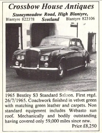 Bentley S3 Tires