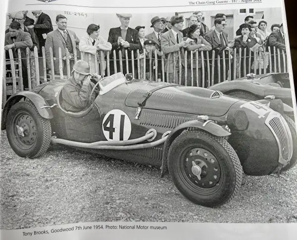 Dunlop Racing R1 Tires - Tony Brooks Frazer Nash Le Mans 1954